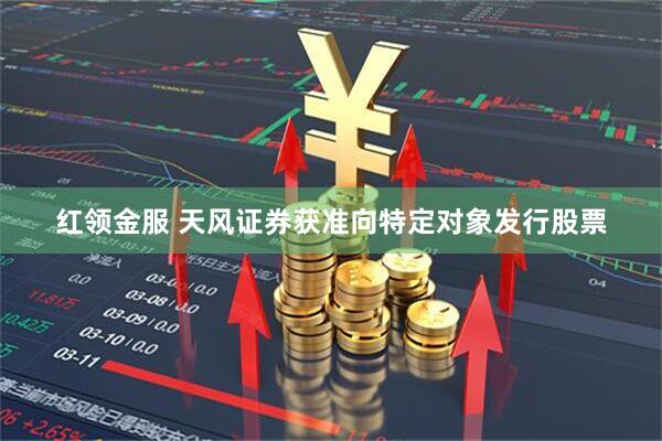 红领金服 天风证券获准向特定对象发行股票