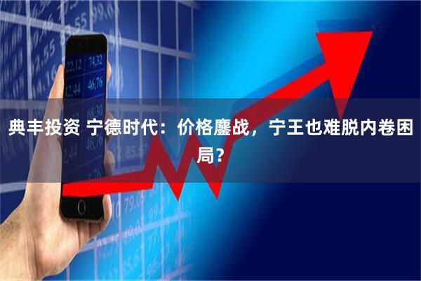 典丰投资 宁德时代：价格鏖战，宁王也难脱内卷困局？