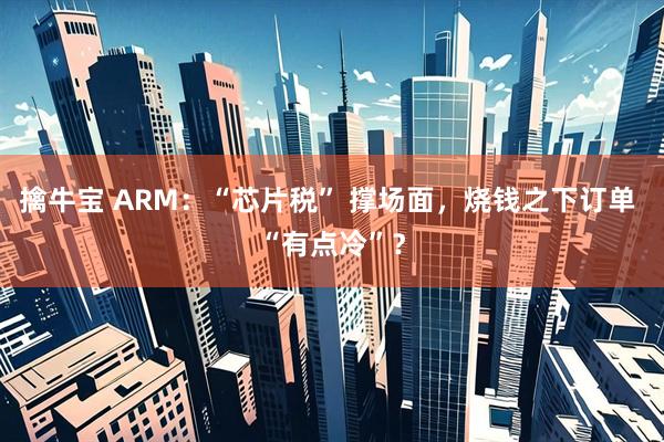擒牛宝 ARM：“芯片税” 撑场面，烧钱之下订单 “有点冷”？
