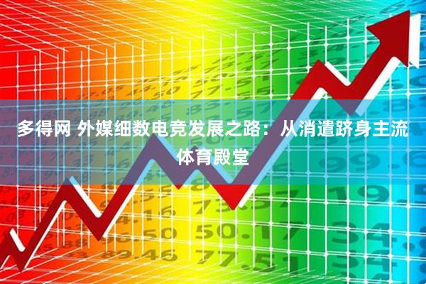 多得网 外媒细数电竞发展之路：从消遣跻身主流体育殿堂